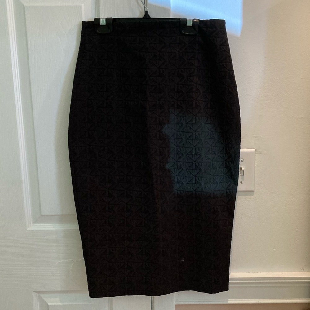 Black pencil skirt Size 2